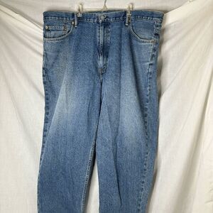 Levi's Jeans Mens 44x29 560 Blue Loose Comfort Fit Tapered Medium Relaxed Denim